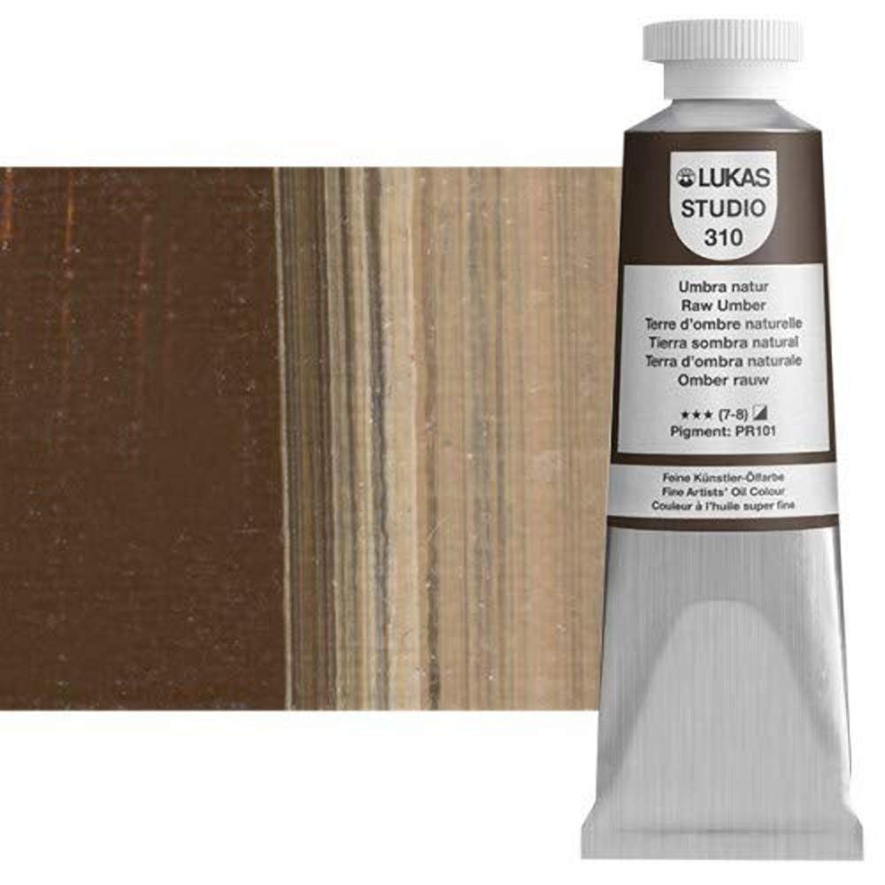 Studio Artist Oil Color Paint Raw Umber 37 mL HighPigment Natural New