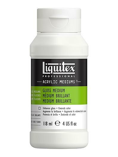 Liquitex Acrylic Gloss Medium & Varnish – [PACK OF 2]