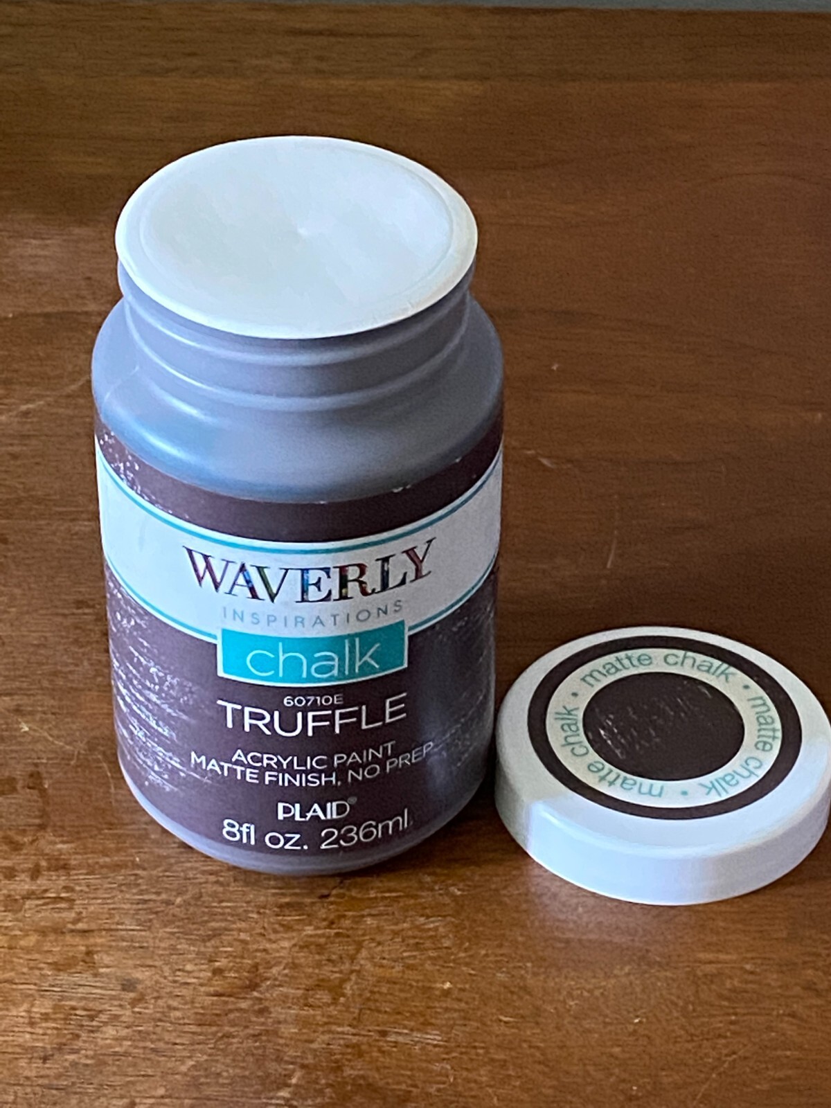 New Waverly Inspirations Chalk Acrylic Paint in Truffle 8 oz