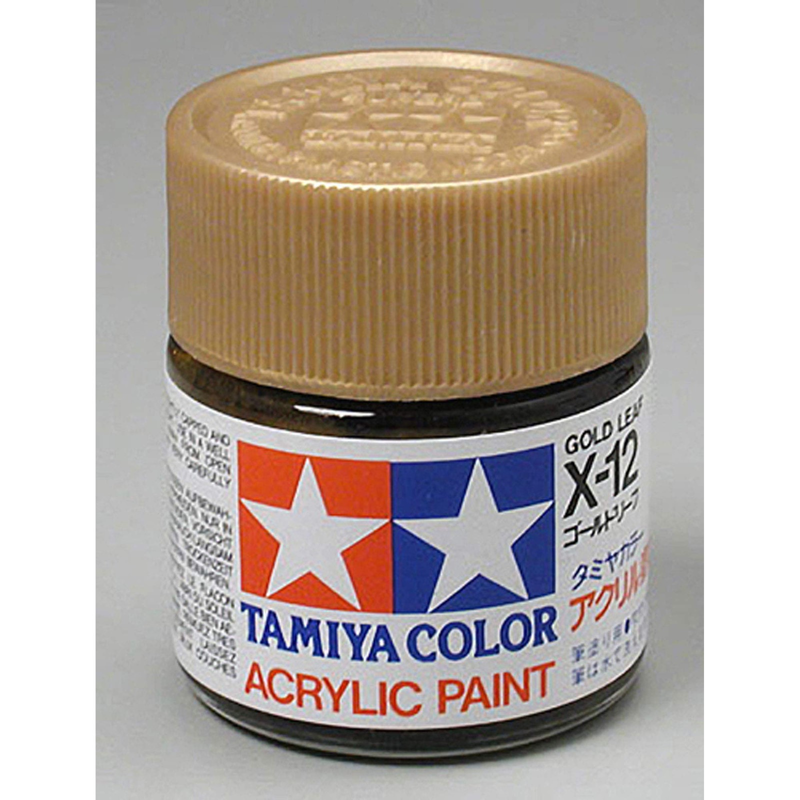 TAMIYA Acrylic Paint X-12 Gold Leaf 23 ml