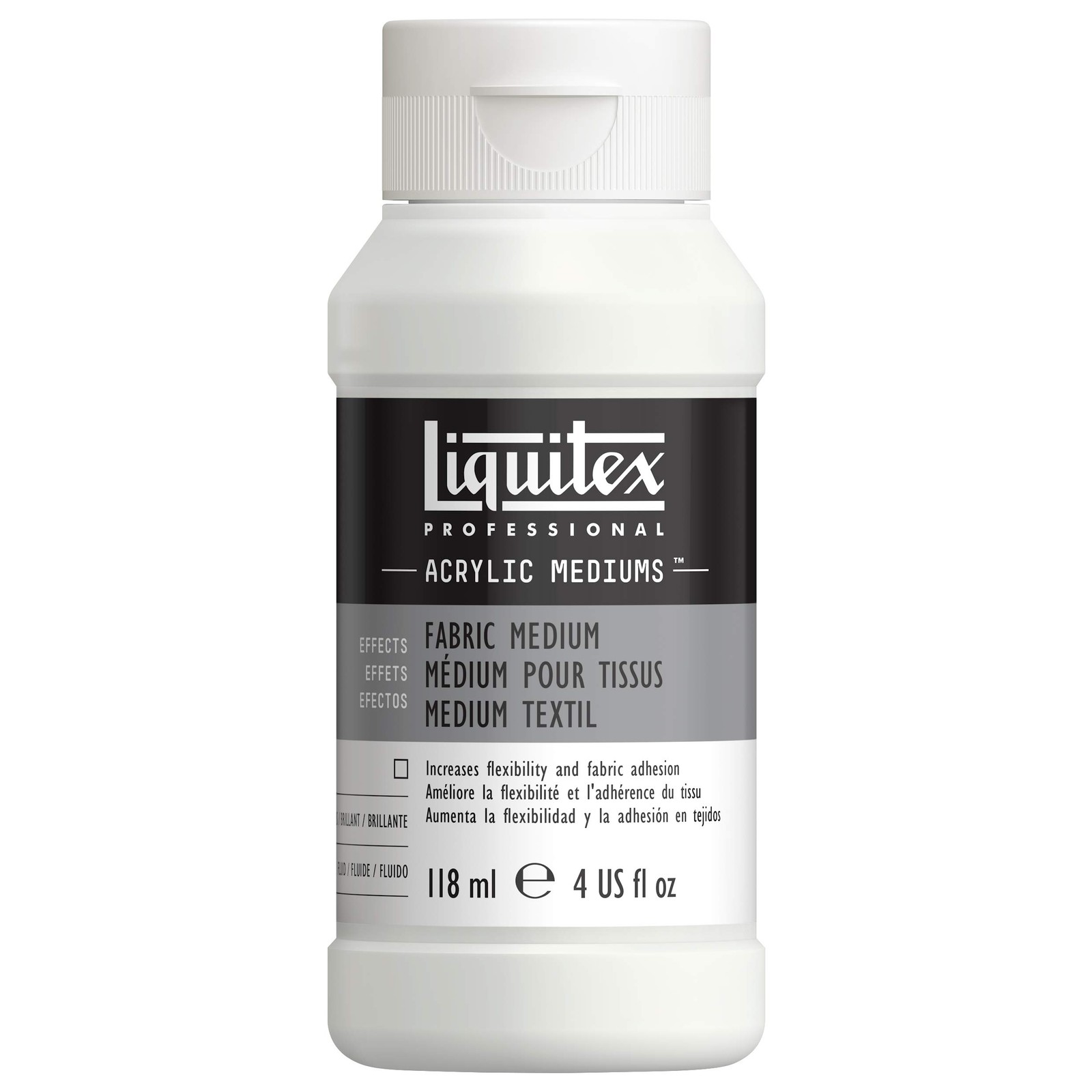 Liquitex Professional Effects Medium, 4-oz, Fabric Medium