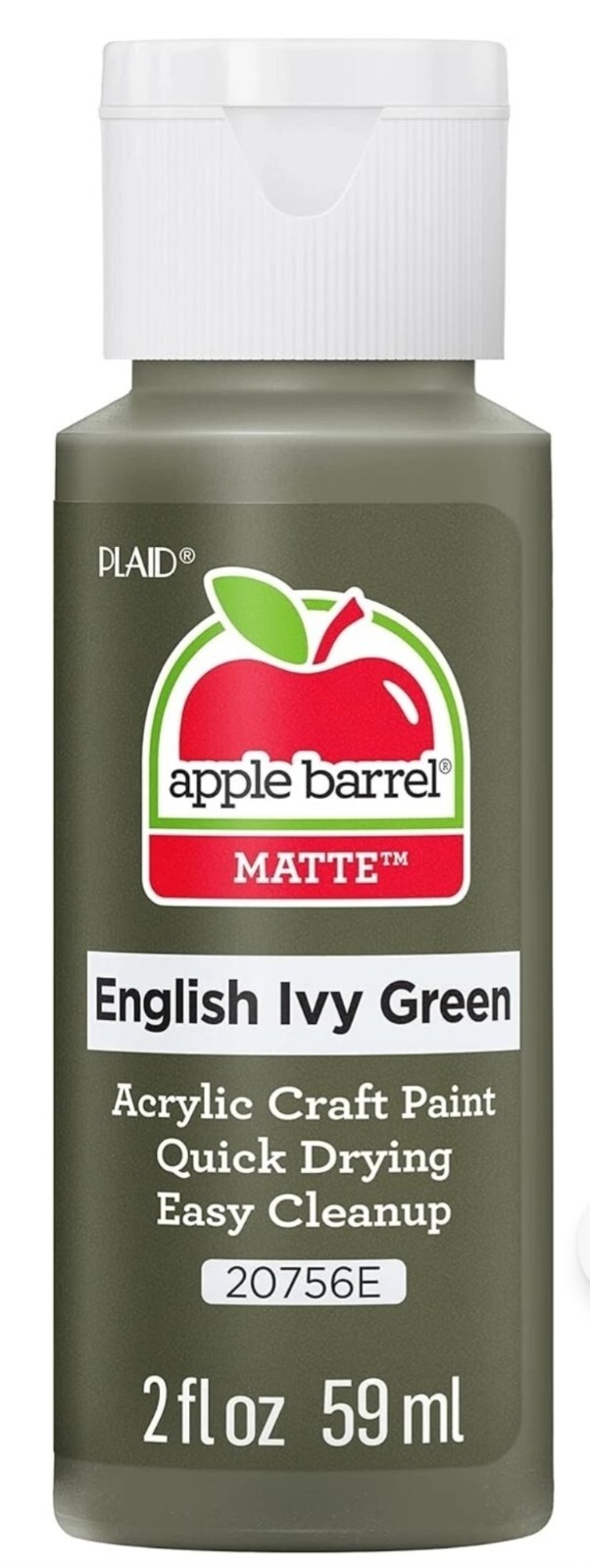 Apple Barrel Acrylic Paint English Ivy 2 oz Assorted Colors 20756