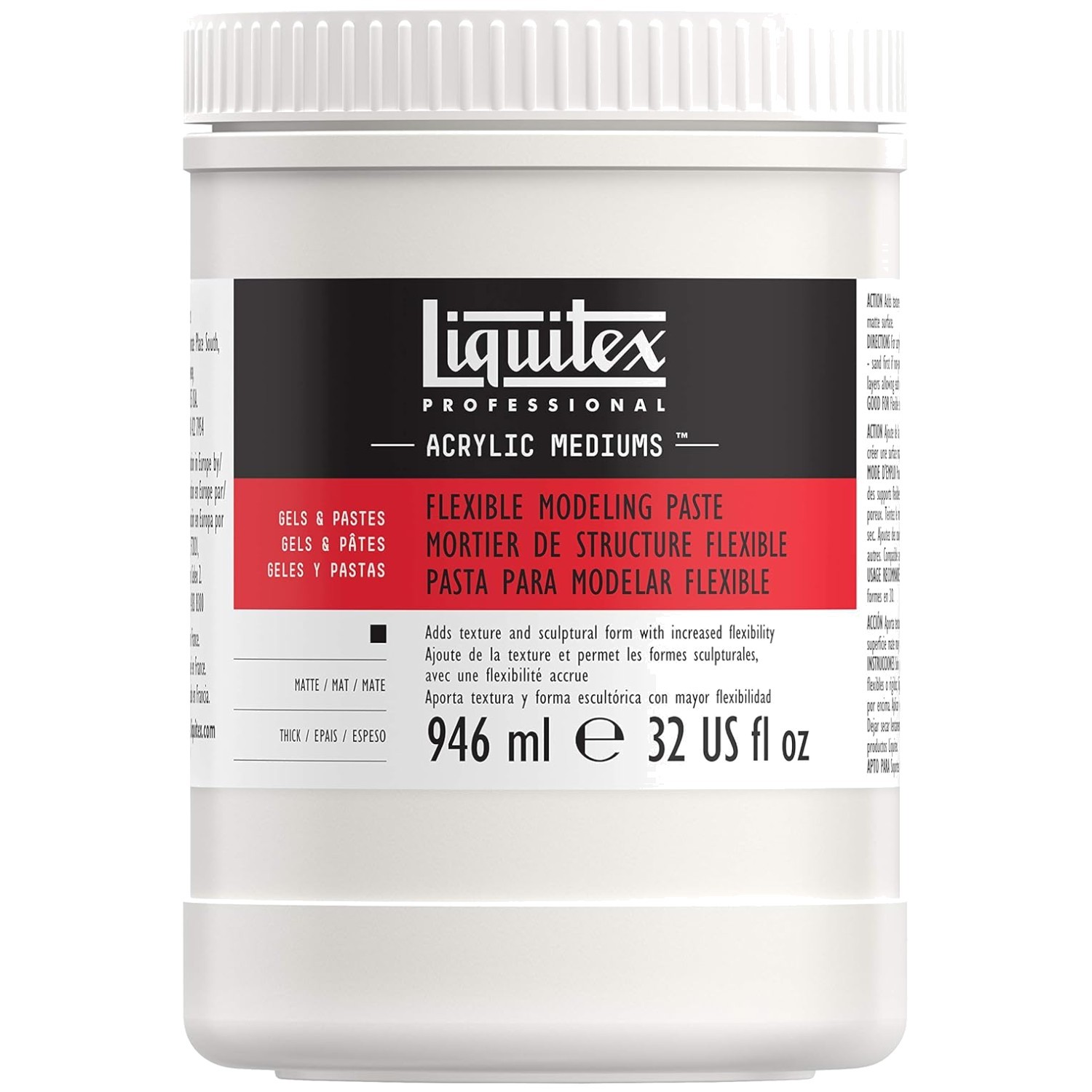 946ml Professional Modeling Paste, Non-Toxic