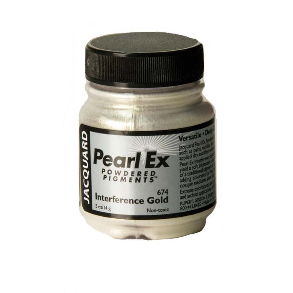 Pearl Ex Pigment .50 Oz GoldPearl Ex Powdered Pigment Interference Gold